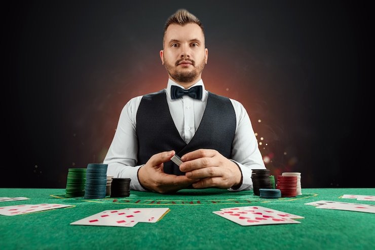Pengguna memeriksa privasi akun digital